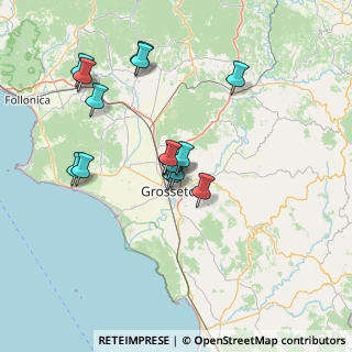 Mappa Via Genova, 58100 Grosseto GR, Italia (13.36667)