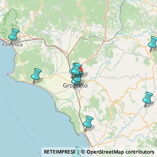 Mappa Via Genova, 58100 Grosseto GR, Italia (22.26182)