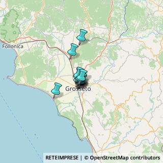 Mappa Via Genova, 58100 Grosseto GR, Italia (5.52462)