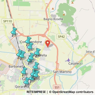 Mappa Via Genova, 58100 Grosseto GR, Italia (2.86071)