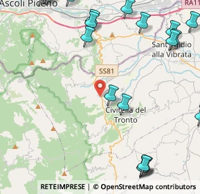 Mappa Via 2 Giugno, 64010 Villa Lempa TE, Italia (6.578)