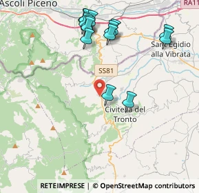 Mappa Via 2 Giugno, 64010 Villa Lempa TE, Italia (4.65857)