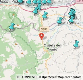 Mappa Via 2 Giugno, 64010 Villa Lempa TE, Italia (6.5495)
