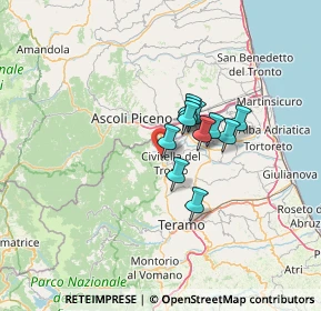 Mappa Via 2 Giugno, 64010 Villa Lempa TE, Italia (8.66727)