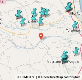 Mappa Via Mediana, 64027 Sant'Omero TE, Italia (5.836)