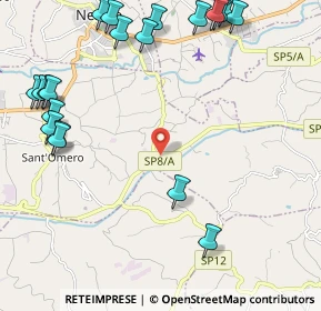 Mappa Via Mediana, 64027 Sant'Omero TE, Italia (3.0425)