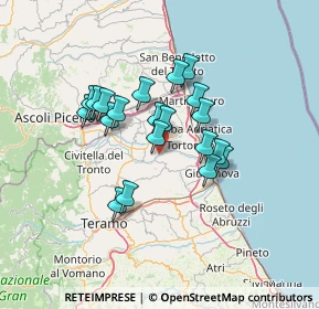 Mappa Via Mediana, 64027 Sant'Omero TE, Italia (11.1395)