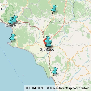 Mappa Via Giordania, 58100 Grosseto GR, Italia (19.34545)