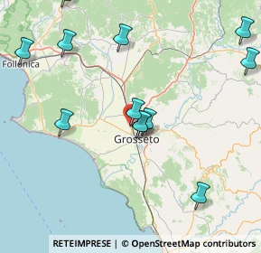 Mappa Via Giada, 58100 Grosseto GR, Italia (18.96)