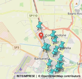 Mappa Via Giada, 58100 Grosseto GR, Italia (2.35857)
