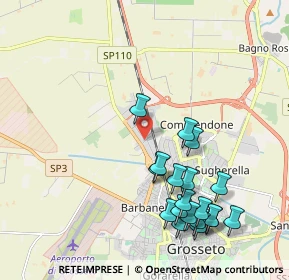 Mappa Via Giada, 58100 Grosseto GR, Italia (2.32789)