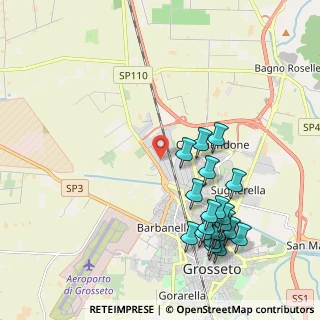 Mappa Via Giada, 58100 Grosseto GR, Italia (2.422)