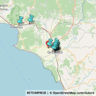 Mappa SP delle Padule, 58100 Grosseto GR, Italia (8.2175)