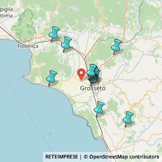 Mappa SP delle Padule, 58100 Grosseto GR, Italia (11.78417)