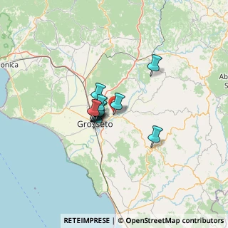 Mappa 58100 Istia d'Ombrone GR, Italia (8.01083)