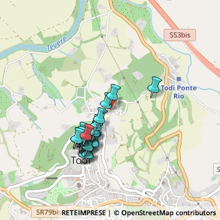 Mappa Via Montecristo, 06059 Todi PG, Italia (0.44615)