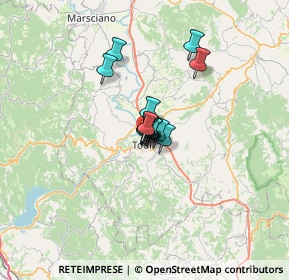 Mappa Via Montecristo, 06059 Todi PG, Italia (3.24214)