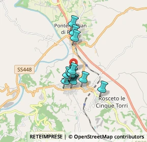 Mappa Via Montecristo, 06059 Todi PG, Italia (1.145)