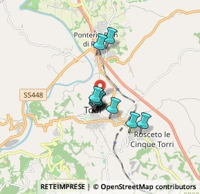 Mappa Via Montecristo, 06059 Todi PG, Italia (1.07769)