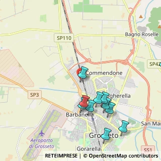 Mappa Via Opale, 58100 Grosseto GR, Italia (2.39182)