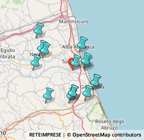 Mappa Contrada Salino km 3, 64018 Tortoreto TE, Italia (6.40467)