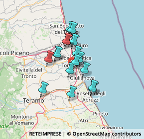 Mappa Contrada Salino km 3, 64018 Tortoreto TE, Italia (9.79)