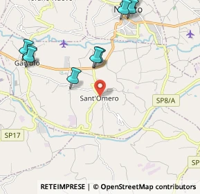 Mappa Via Roma, 64027 Sant'Omero TE, Italia (2.80636)