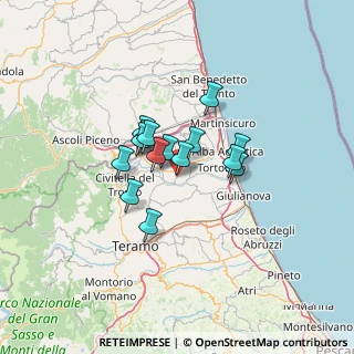 Mappa Via Camillo Benso Conte di Cavour, 64027 Sant'Omero TE, Italia (8.97733)