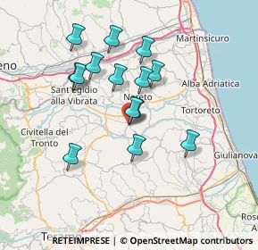 Mappa Via Roma, 64027 Sant'Omero TE, Italia (6.355)