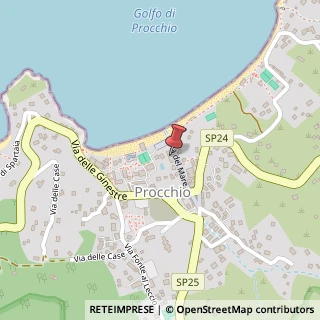 Mappa Via del Mare, 23, 57030 Marciana, Livorno (Toscana)