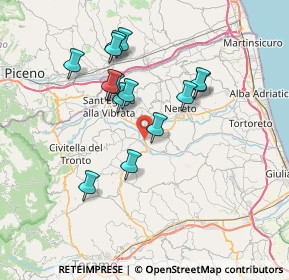 Mappa Via tario rufo, 64012 Campli TE, Italia (6.76286)