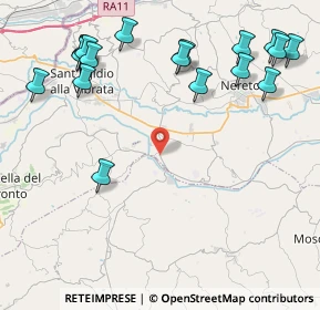 Mappa Via tario rufo, 64012 Campli TE, Italia (5.9245)