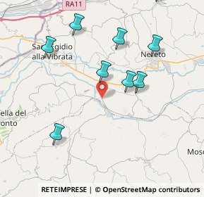 Mappa Via tario rufo, 64012 Campli TE, Italia (5.66667)