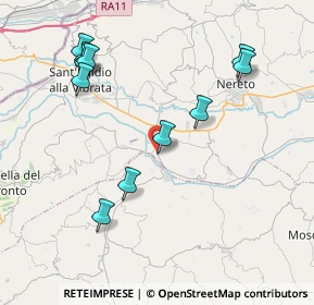 Mappa Via tario rufo, 64012 Campli TE, Italia (4.48273)