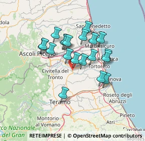 Mappa Via tario rufo, 64012 Campli TE, Italia (11.785)