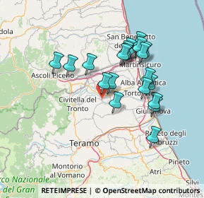 Mappa Via tario rufo, 64012 Campli TE, Italia (13.146)