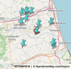 Mappa SP12, 64027 Sant'Omero TE, Italia (7.33615)