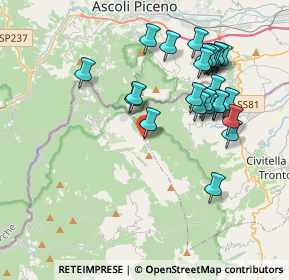 Mappa Località San Giacomo, 64010 Valle Castellana TE, Italia (4.04)