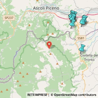 Mappa Località San Giacomo, 63100 Ascoli Piceno AP, Italia (6.52091)
