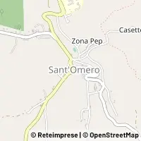 Mapa Sant'Omero