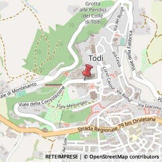 Mappa Via Augusto Ciuffelli,  7, 06059 Todi, Perugia (Umbria)