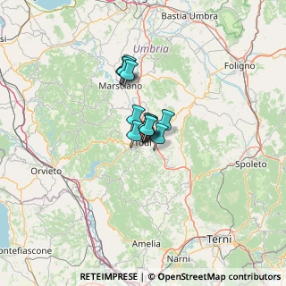 Mappa Corso Camillo Benso Conte di Cavour, 06059 Todi PG, Italia (6.44)