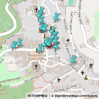 Mappa Corso Cavour, 06059 Todi PG, Italia (0.0955)