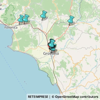 Mappa Piazzale Cambogia, 58100 Grosseto GR, Italia (9.69273)