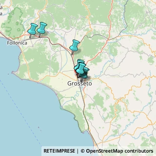 Mappa Piazzale Cambogia, 58100 Grosseto GR, Italia (6.63545)