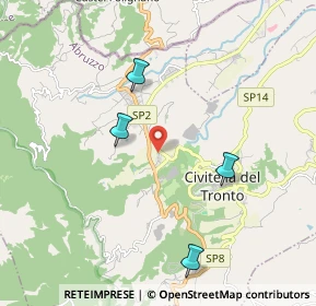 Mappa 64010 Villa Passo TE, Italia (3.77636)
