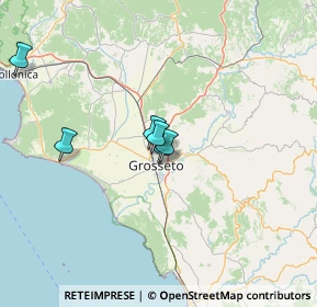 Mappa Via Mozambico, 58100 Grosseto GR, Italia (36.43154)