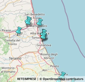 Mappa Salinello River, 64021 Teramo TE, Italia (18.1875)