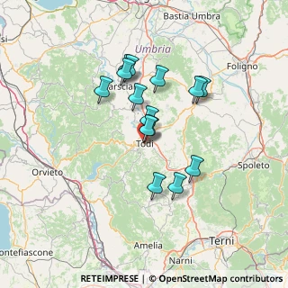 Mappa Piazza Umberto I, 06059 Todi PG, Italia (11.64714)