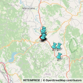 Mappa Via dello Sdrucciolo, 06059 Todi PG, Italia (2.86)